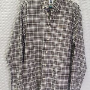 Men's Gap Medium Plaid Flannel Shirt